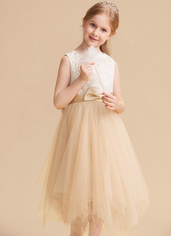 Robe De Cérémonie Fille Dorée - gallery 3