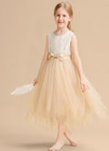 Robe De Cérémonie Fille Dorée