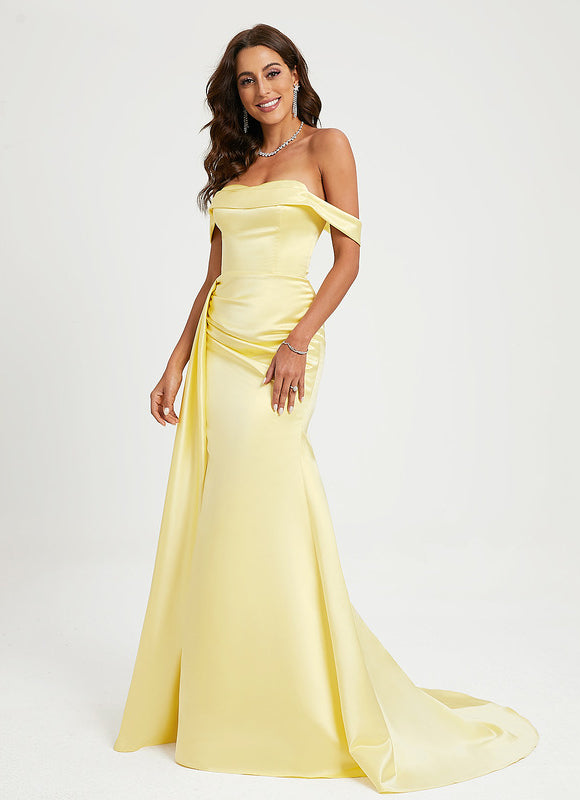 Robe Bustier Dorée - gallery 1