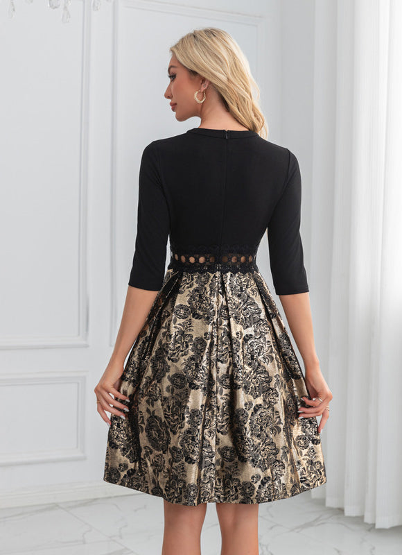 Robe Dorée Soirée - gallery 1