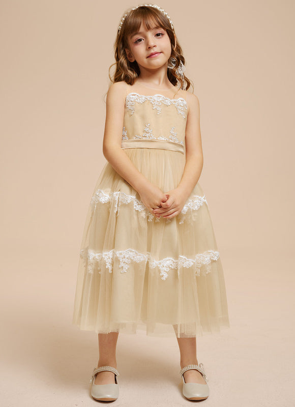 Robe De Mariée Beige Dorée - gallery 2