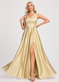 Robe Dorée Mariage Demoiselle D'Honneur