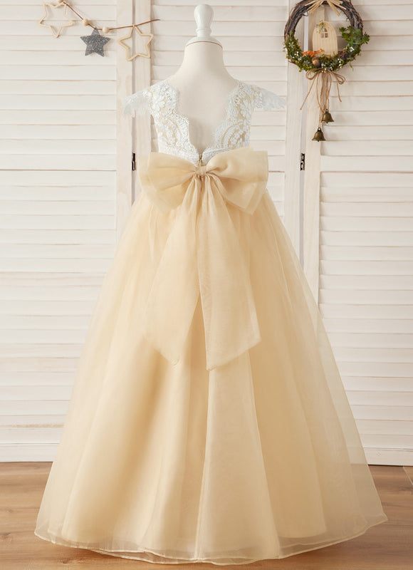 Robe De Mariée Blanche Et Dorée - gallery 7