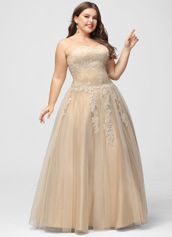 Robe Longue Blanche Et Dorée - gallery 5