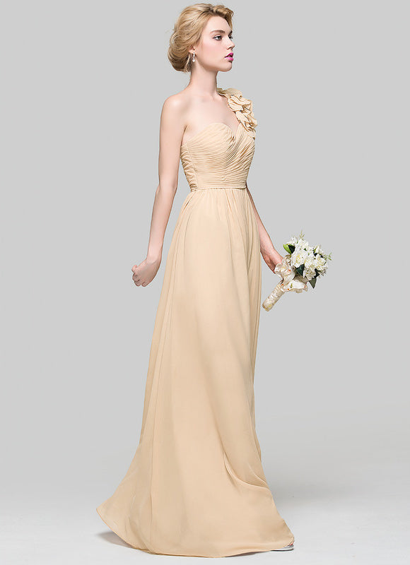 Robe Longue Asymétrique Florale - gallery 2