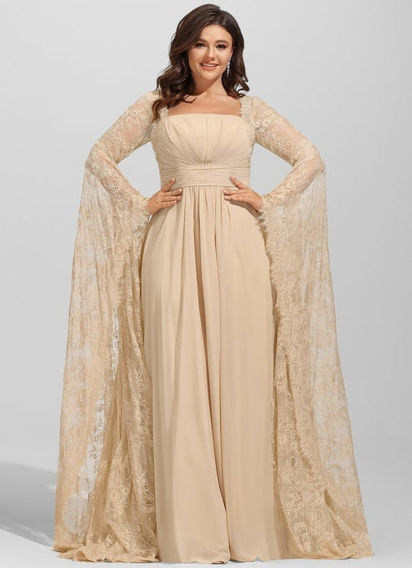 Robe Longue Élégante Dorée - gallery 6