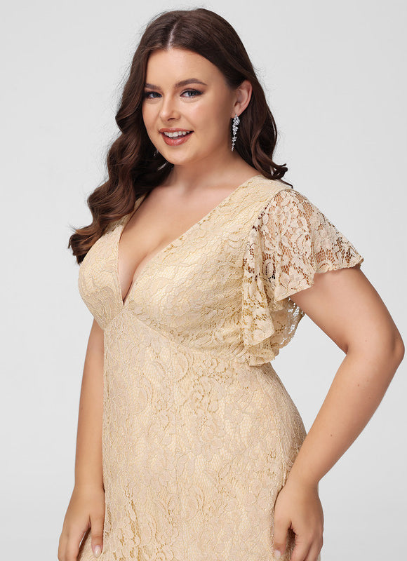 Robe Longue Dorée Demoiselle D'Honneur - gallery 7
