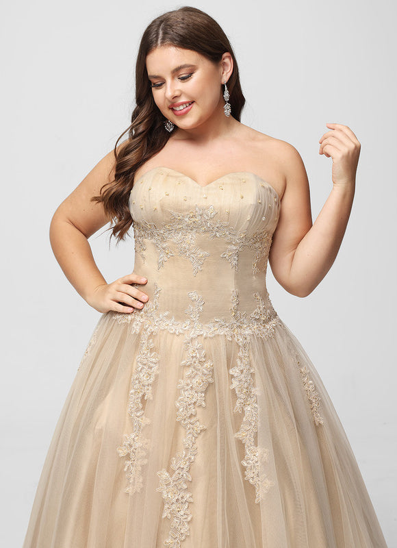 Robe Longue Blanche Et Dorée - gallery 7