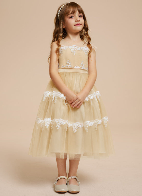 Robe De Mariée Beige Dorée - gallery 9