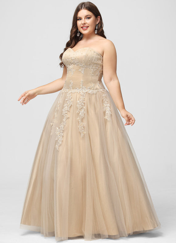 Robe Longue Blanche Et Dorée - gallery 8