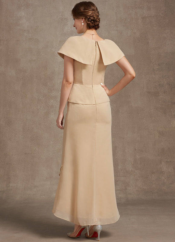 Robe Asymetrique Dorée - gallery 4