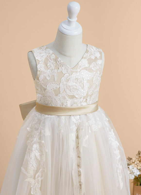 Robe Blanche Dorée - gallery 5