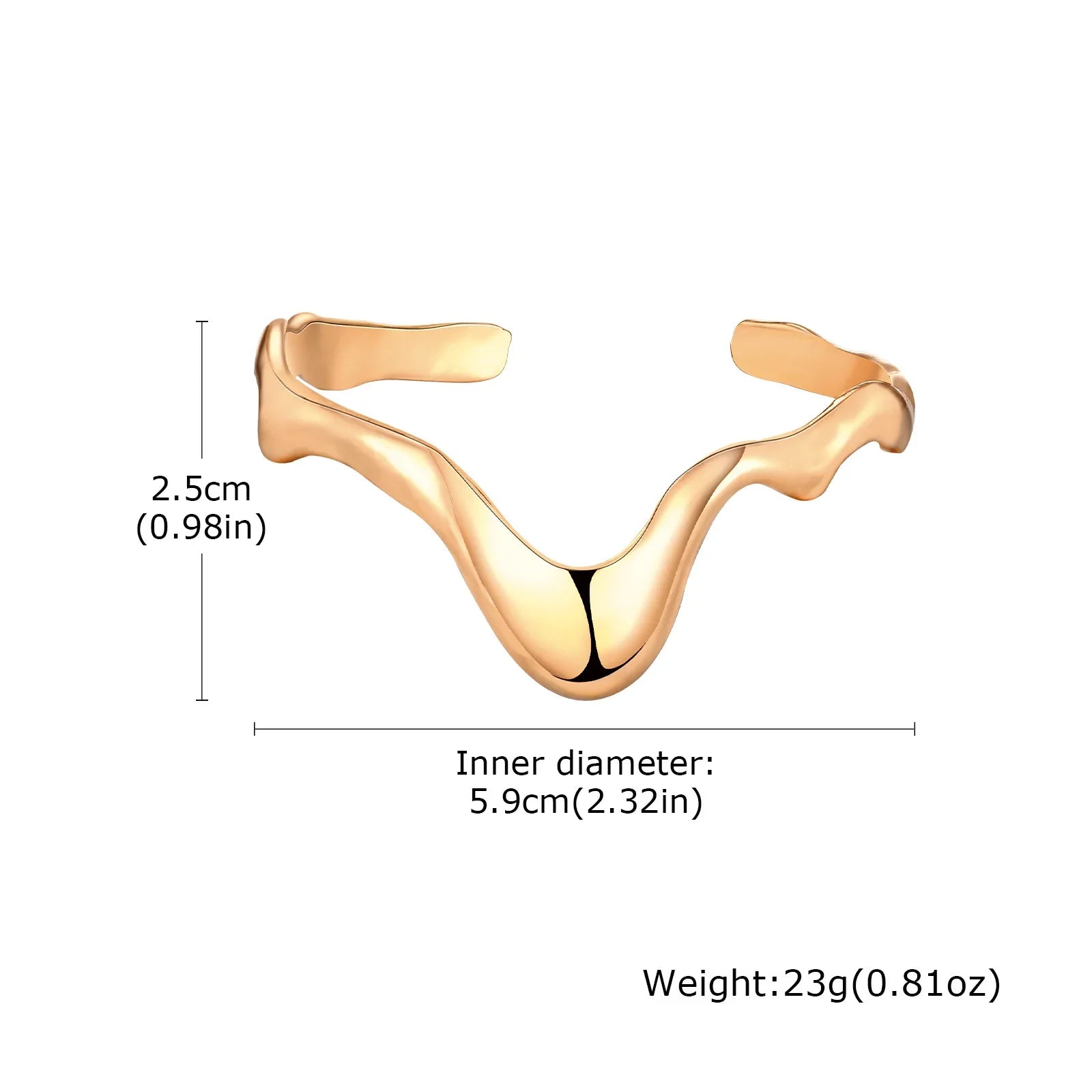 Fluid Wave Gold Necklace & Bracelet Set for Delicate Refinement
