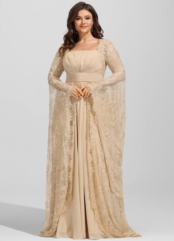Robe Longue Élégante Dorée - gallery 4