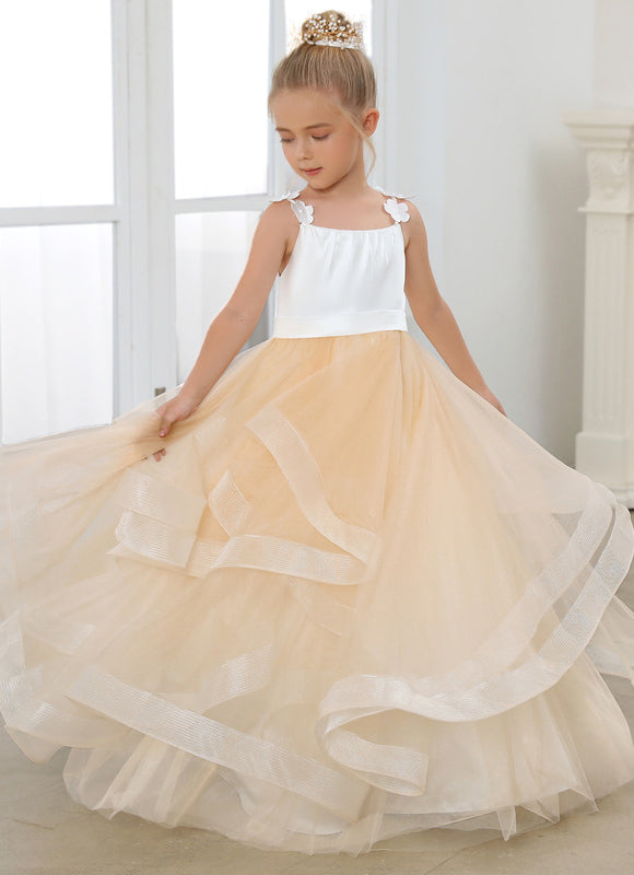 Robe De Mariée Dorée Et Blanche - gallery 5