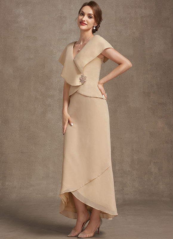 Robe Asymetrique Dorée - gallery 3