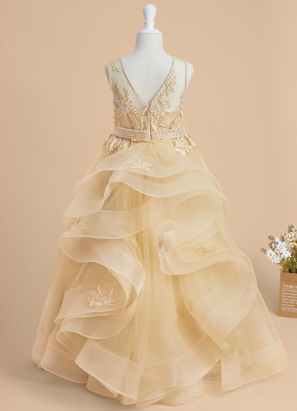 Robe Princesse Dorée