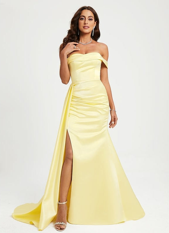 Robe Bustier Dorée
