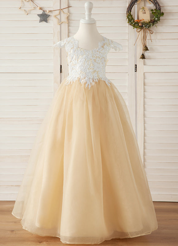 Robe De Mariée Blanche Et Dorée - gallery 5