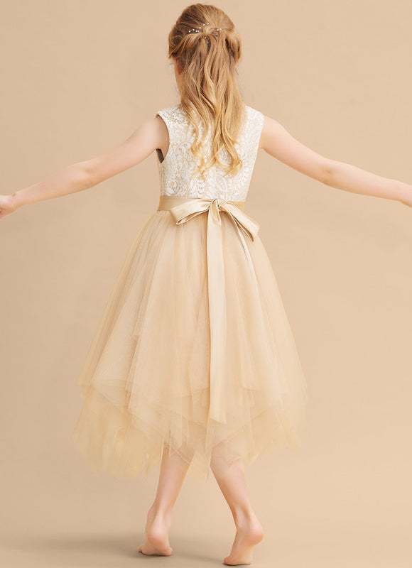 Robe De Cérémonie Fille Dorée - gallery 2
