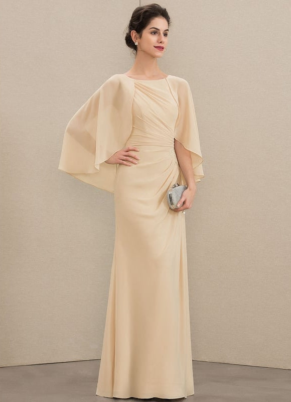 Robe Longue Dorée Mondaine