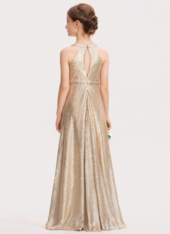 Robe Dorée Grande Taille - gallery 1