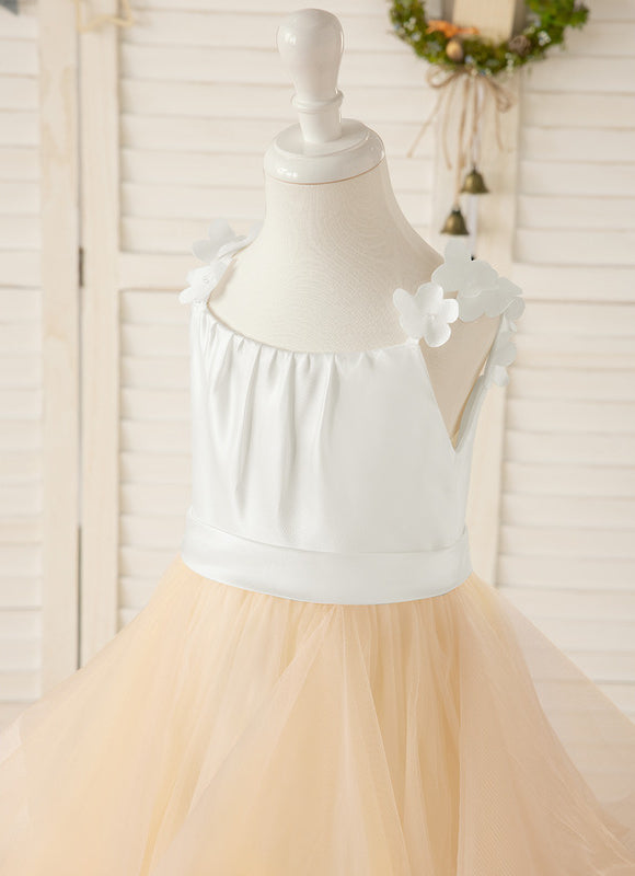 Robe De Mariée Dorée Et Blanche - gallery 4